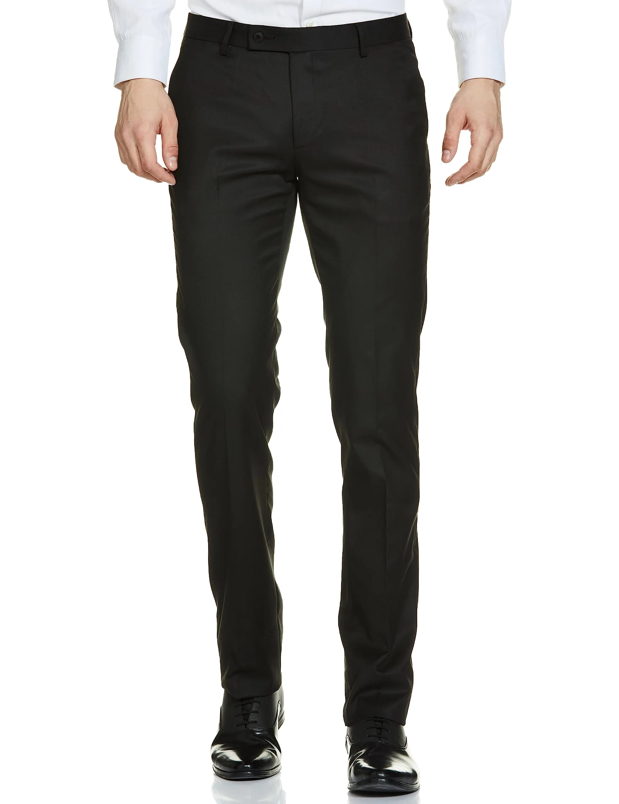 Arrow Men's Tailored Pants (ARADOTR3133_Black