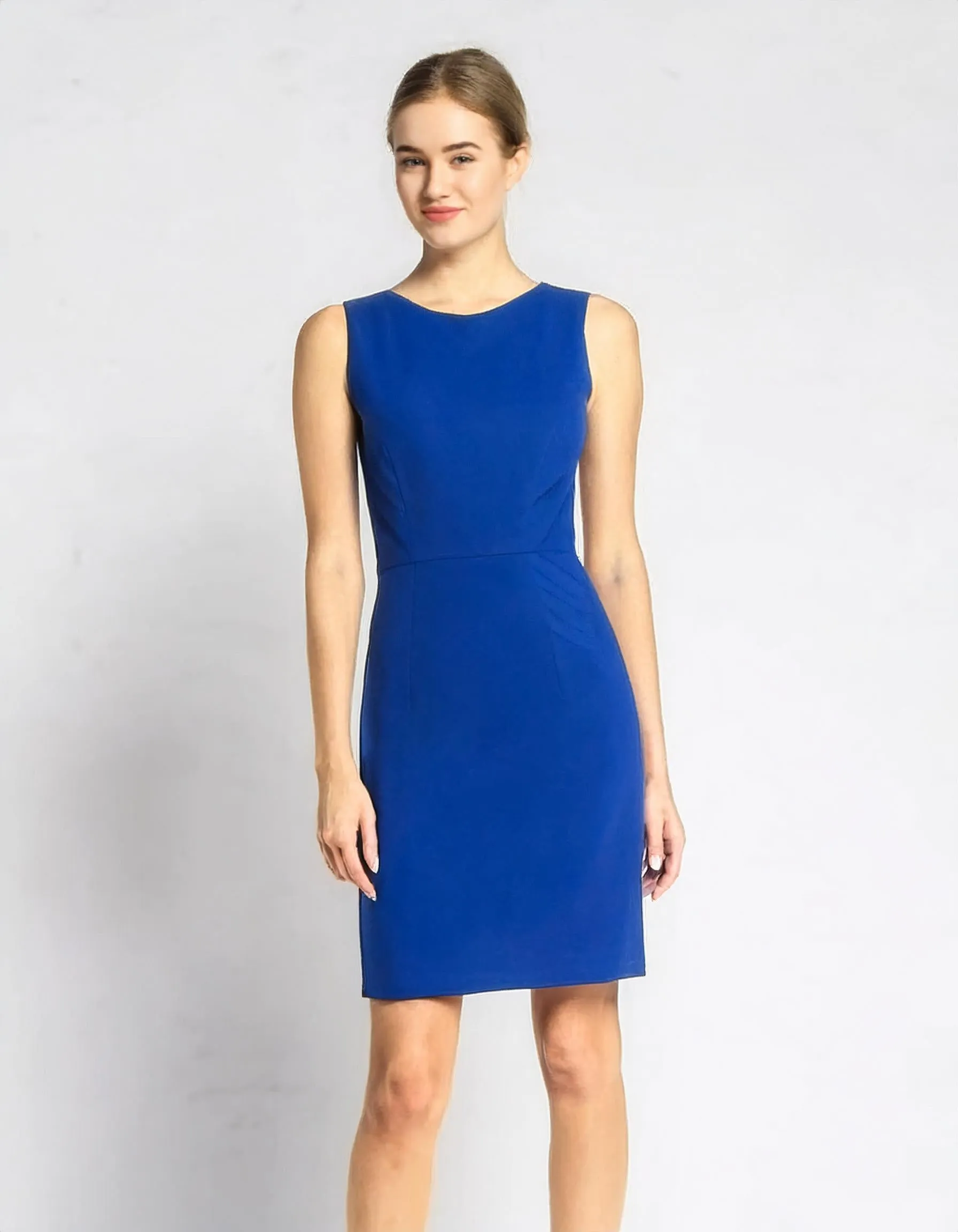 Cobalt Blue Sheath Dress