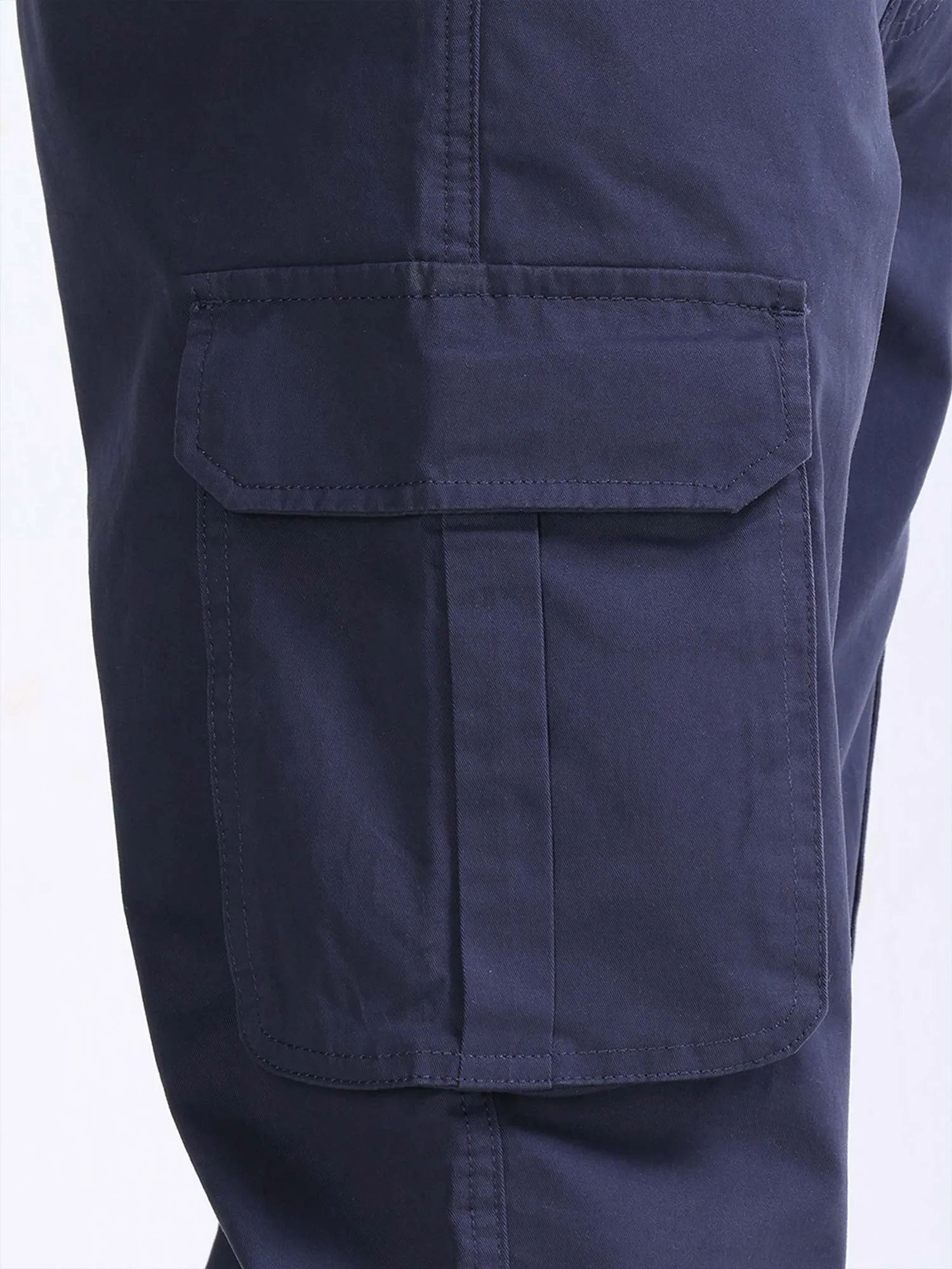 Fine Twill Navy Elevated Cargo