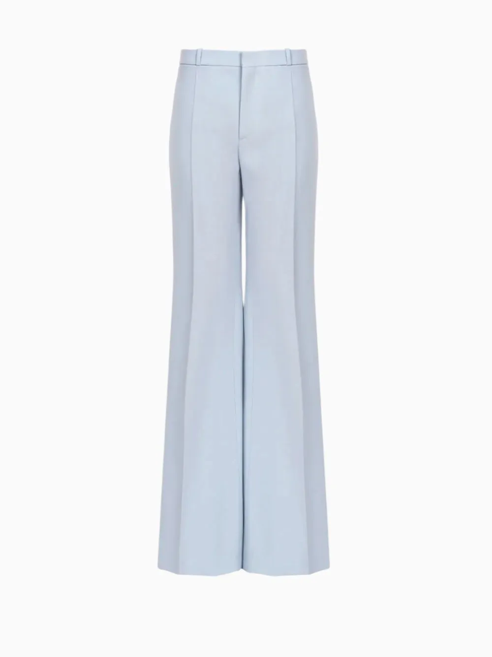 Flared tailored trousers