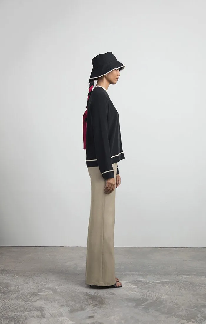 Flared Tailored Trousers