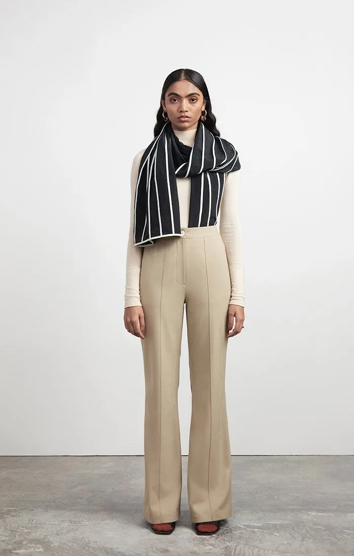 Flared Tailored Trousers