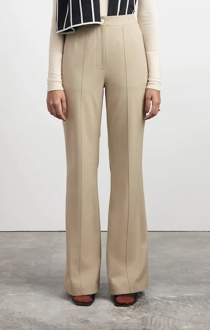 Flared Tailored Trousers