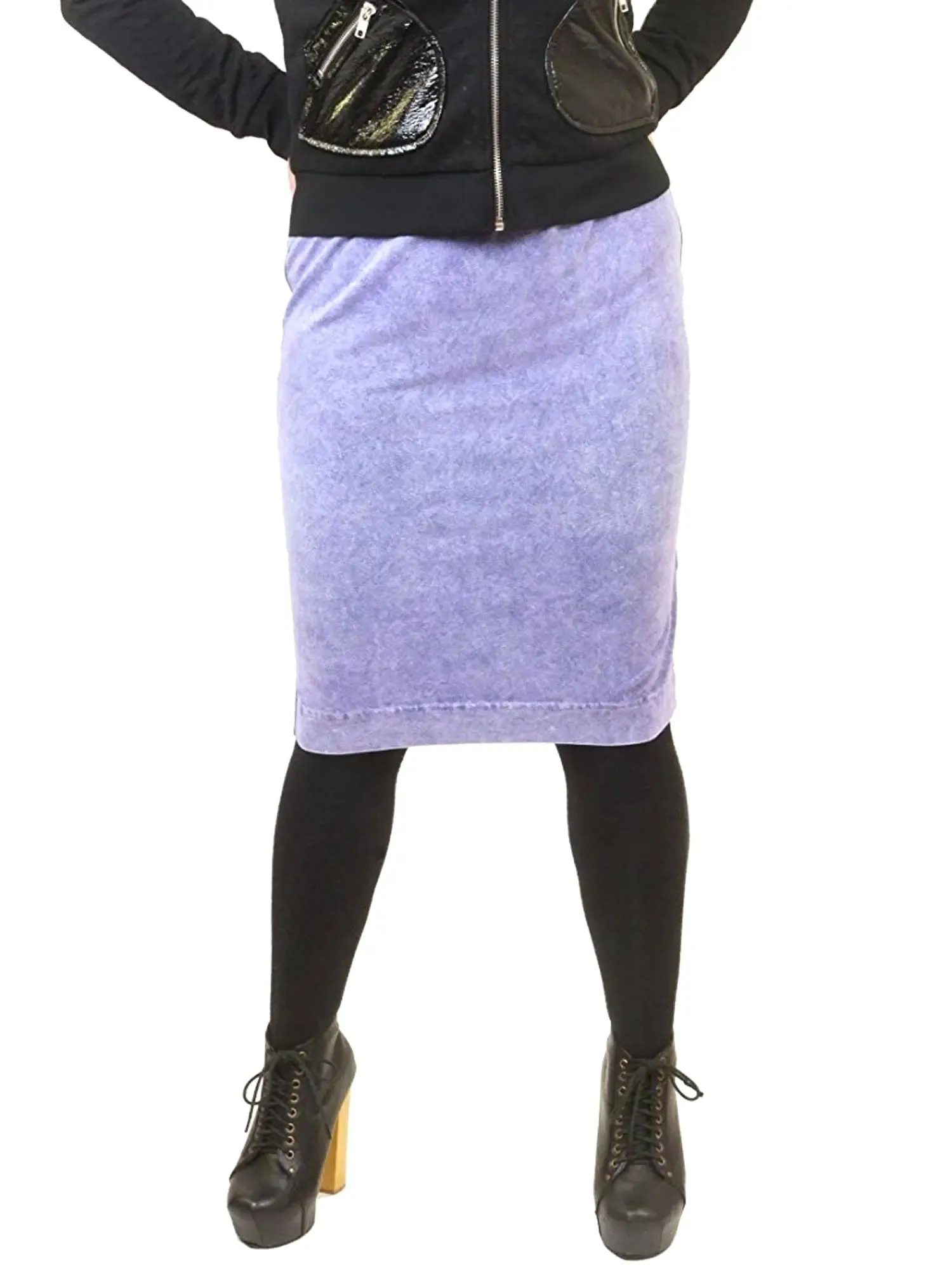 Hard Tail Cotton Pencil Skirt W-321