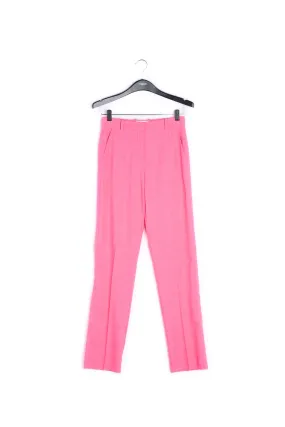 Hot pink tailored trousers