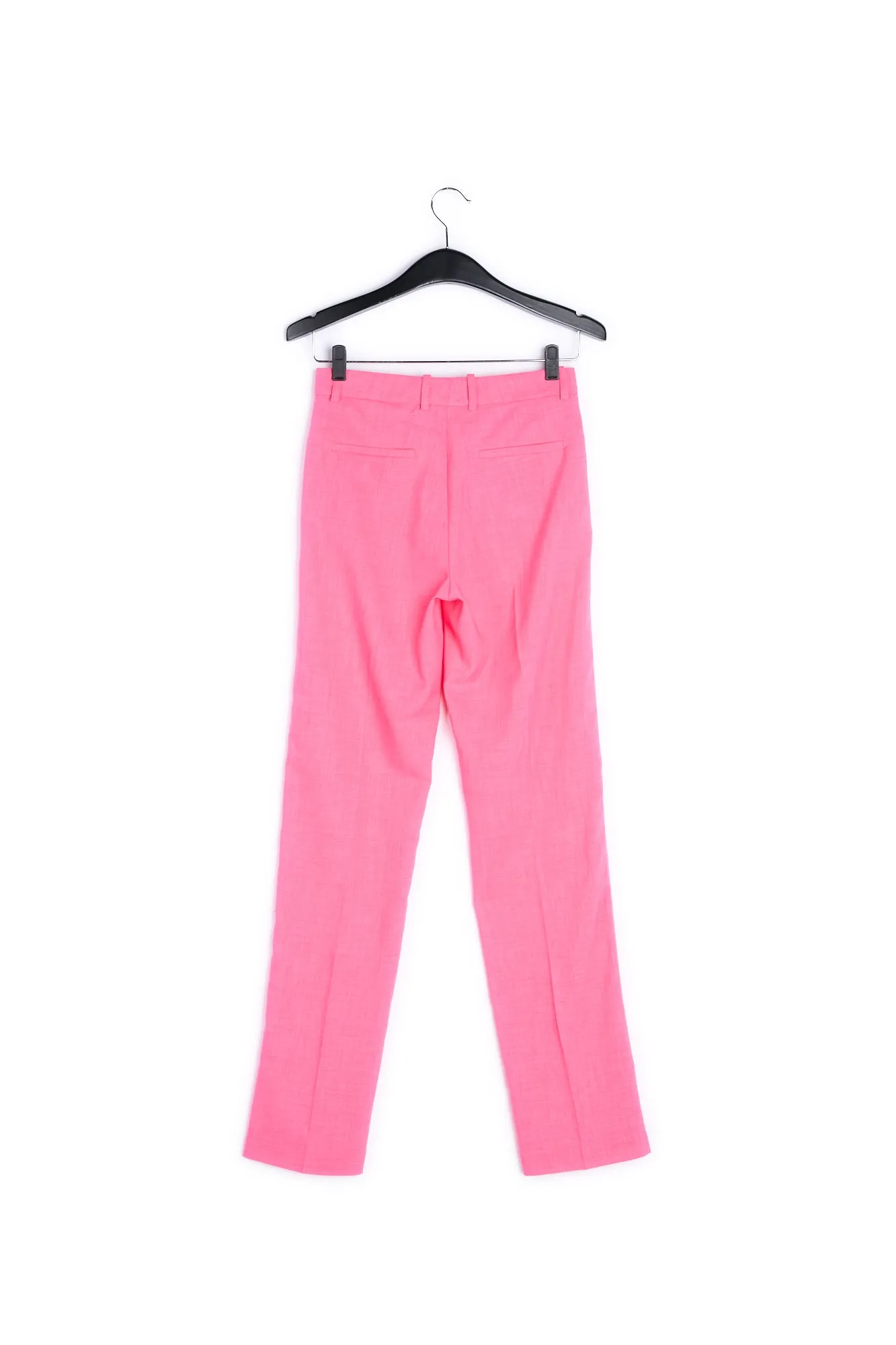 Hot pink tailored trousers