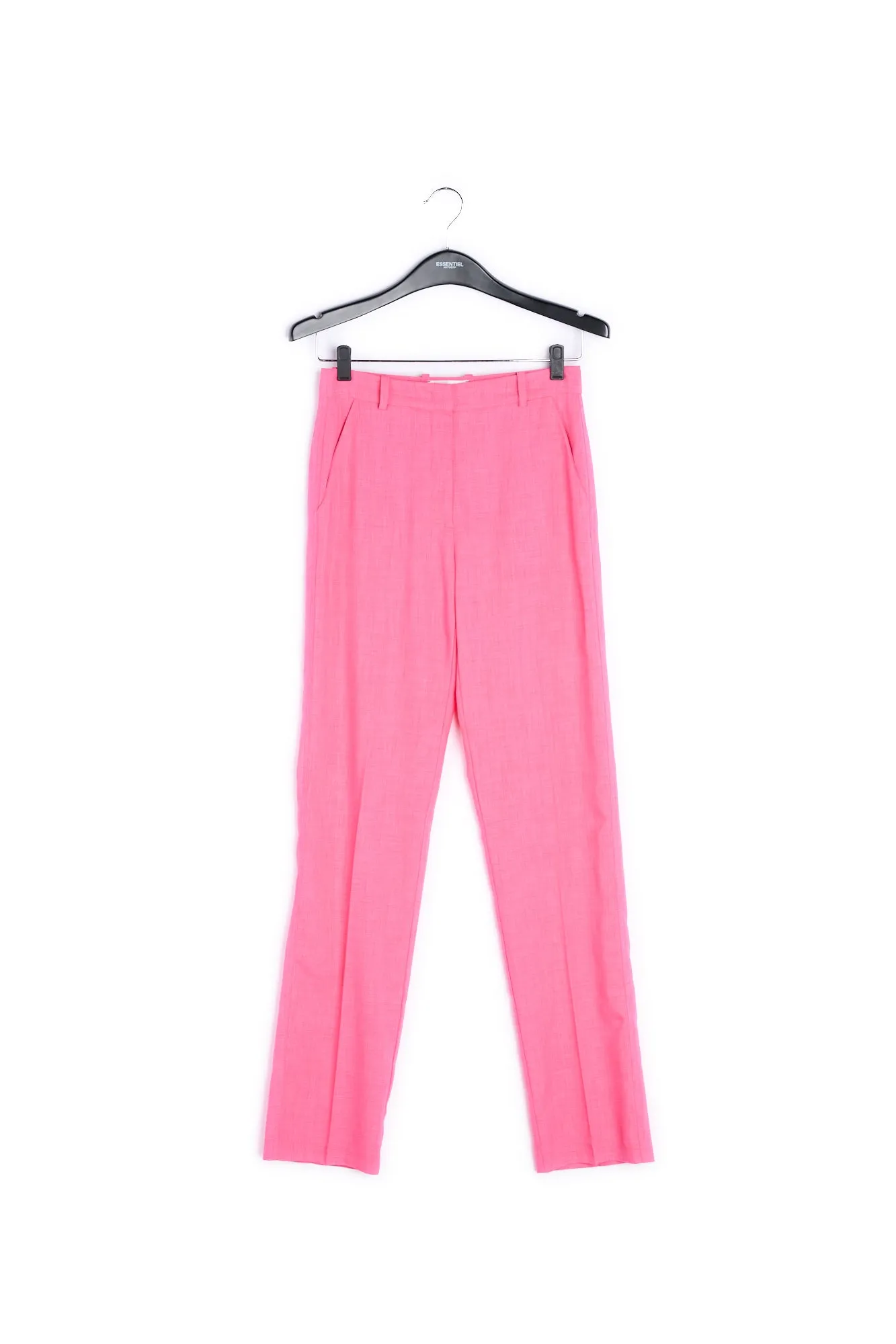 Hot pink tailored trousers