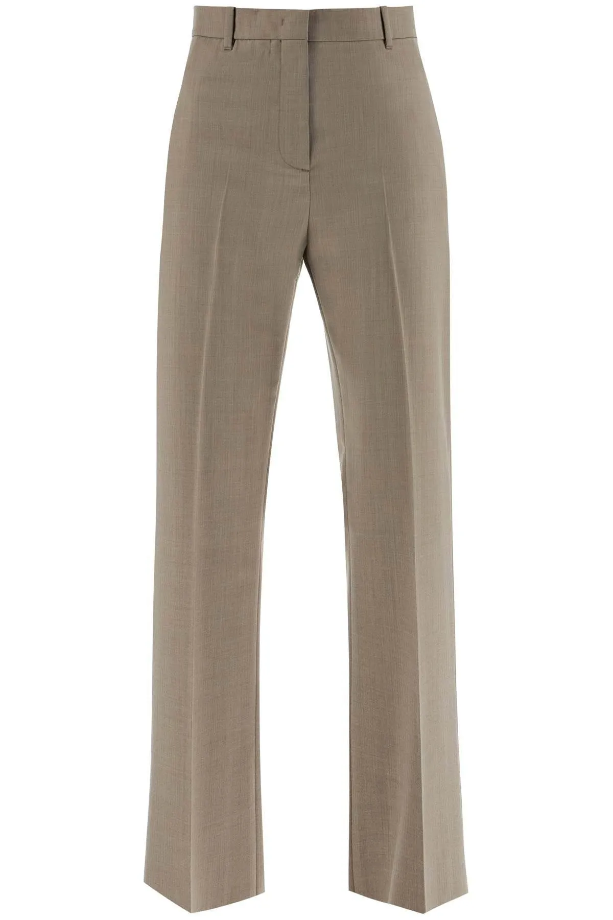 LIGHTWEIGHT TAILORED WOOL TROUSERS