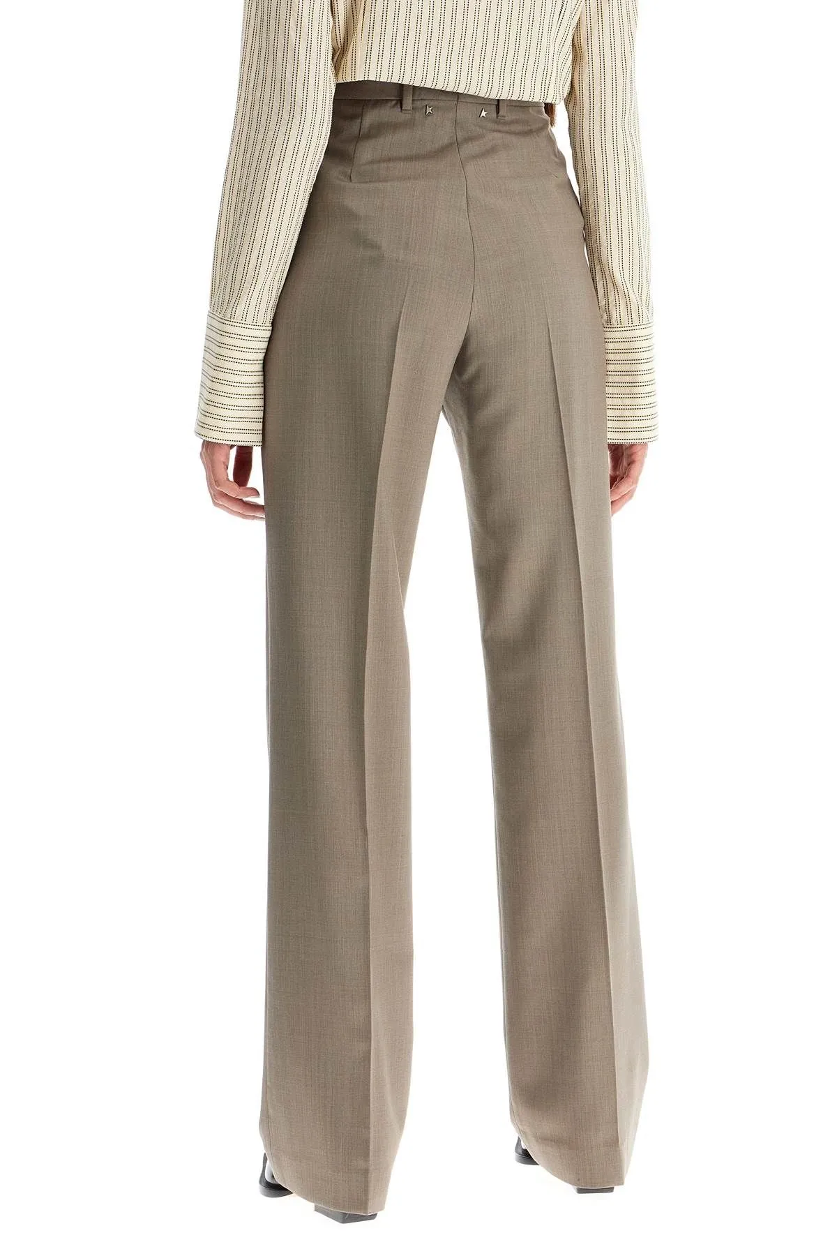 LIGHTWEIGHT TAILORED WOOL TROUSERS