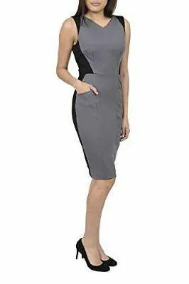 LM Style Bar Color Block Dress