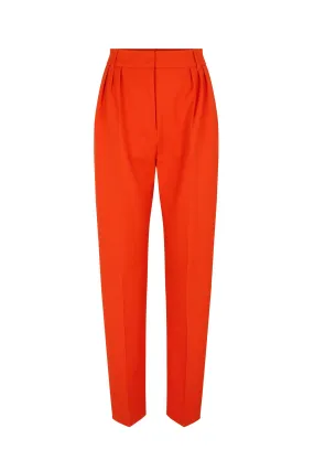 Meme Orange Tailored Trousers