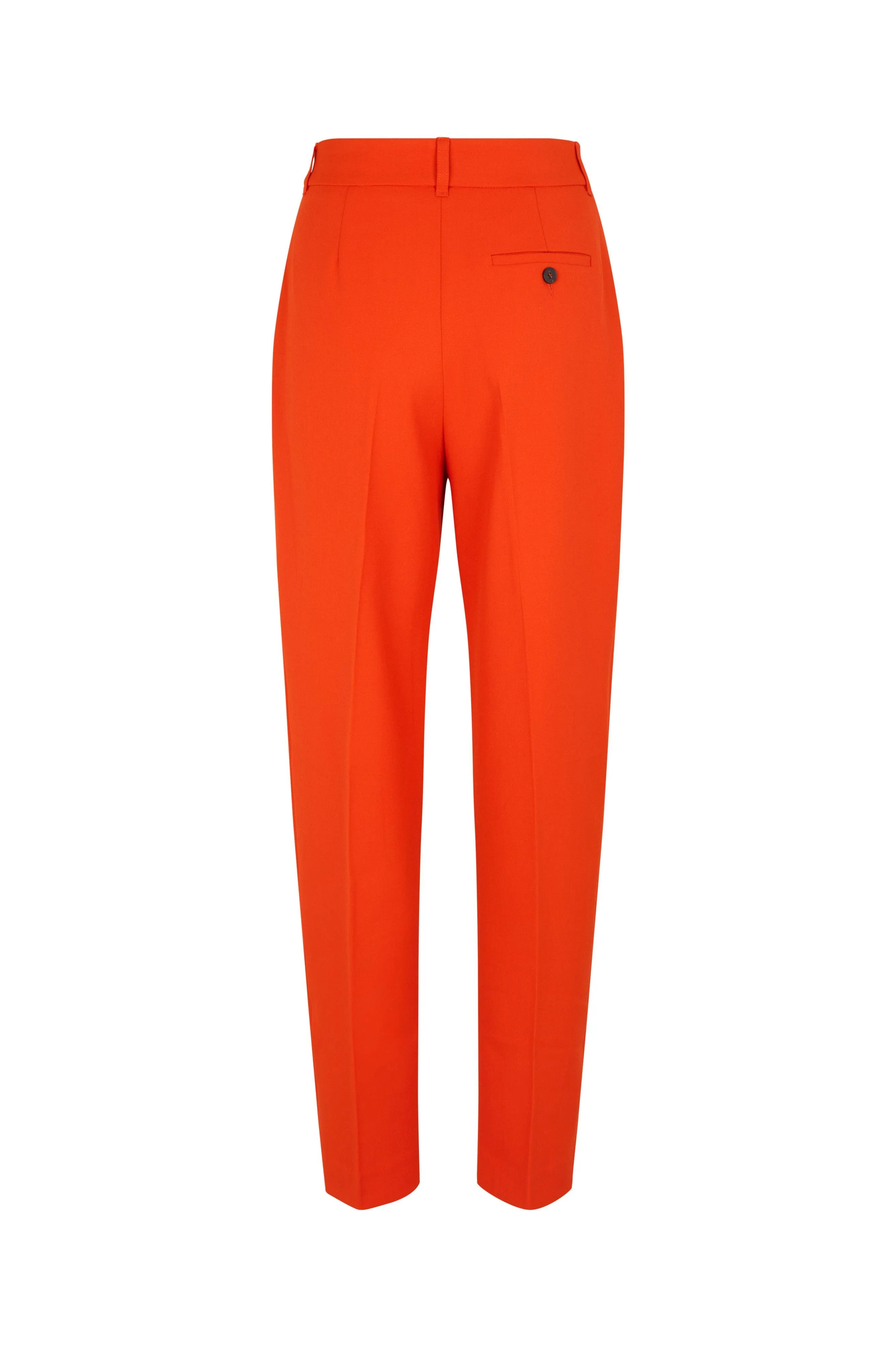 Meme Orange Tailored Trousers