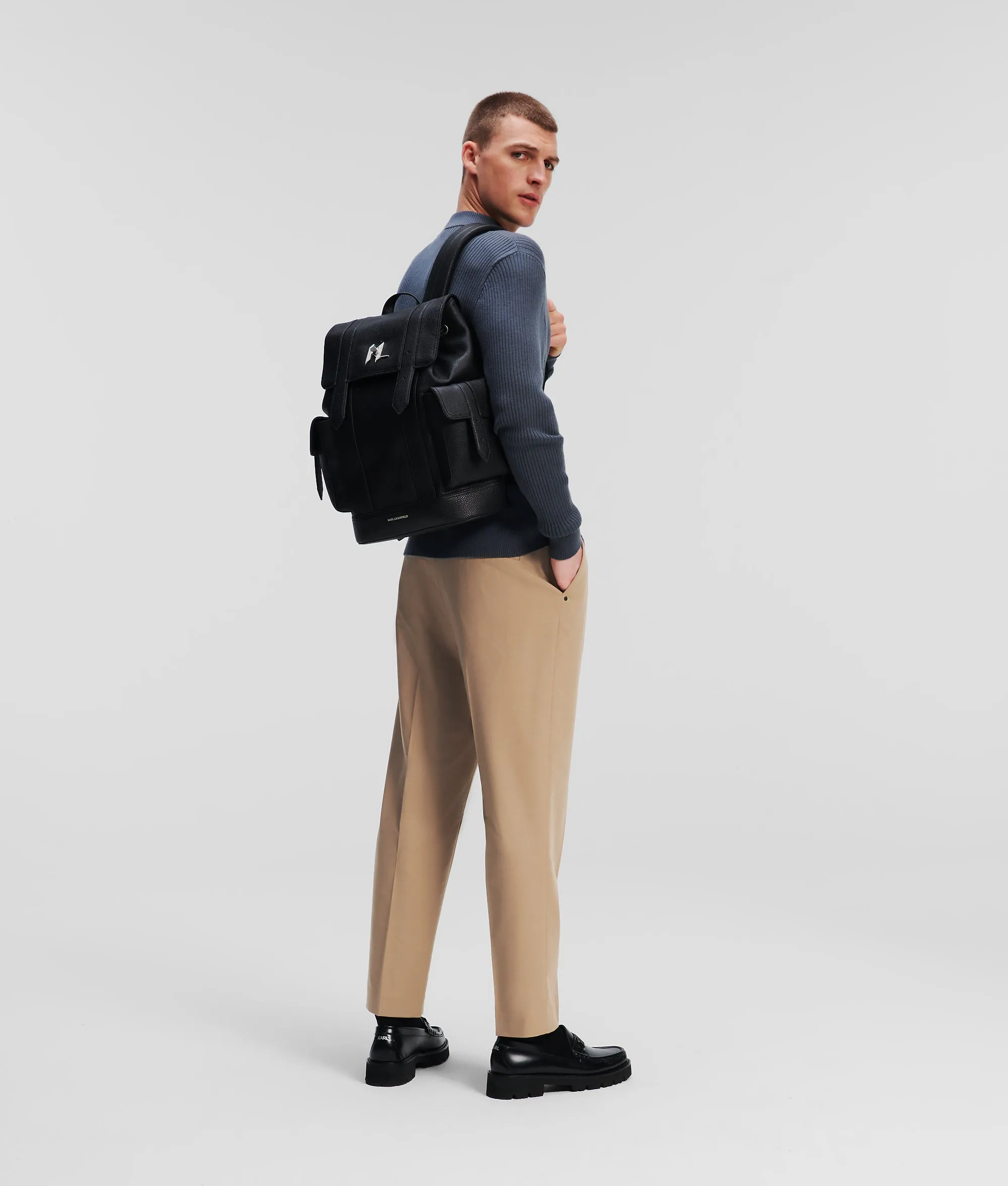 RELAXED TAILORED TROUSERS