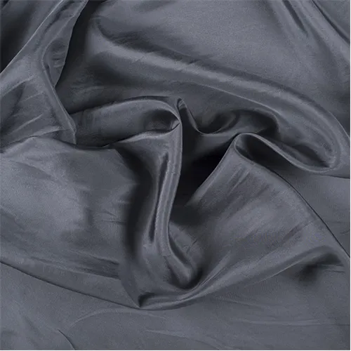 Runway Silks Gray Silk Crepe de Chine Fabric