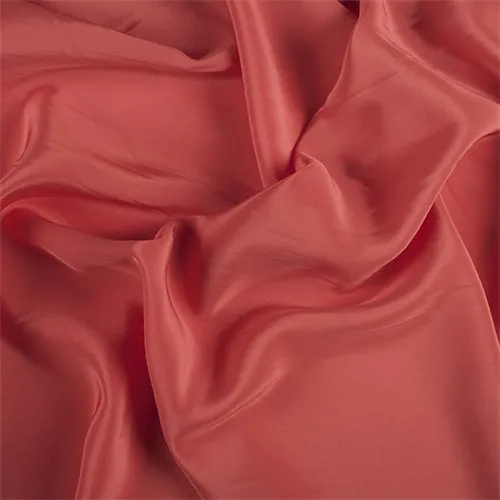 Runway Silks Tangerine Silk Crepe de Chine Fabric