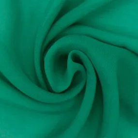 Sea Green Solid Silk Chiffon Woven Fabric