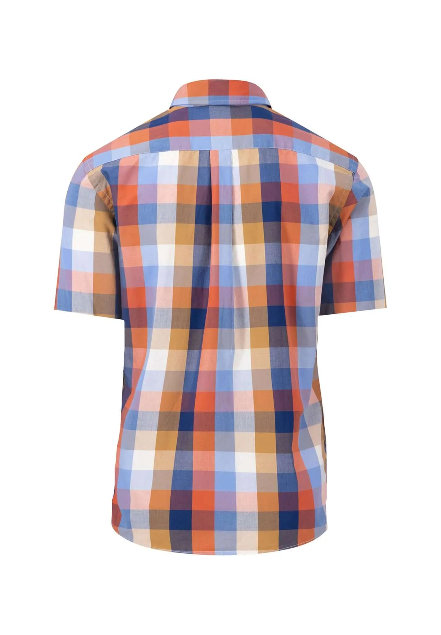 Short Sleeve Checked Shirt