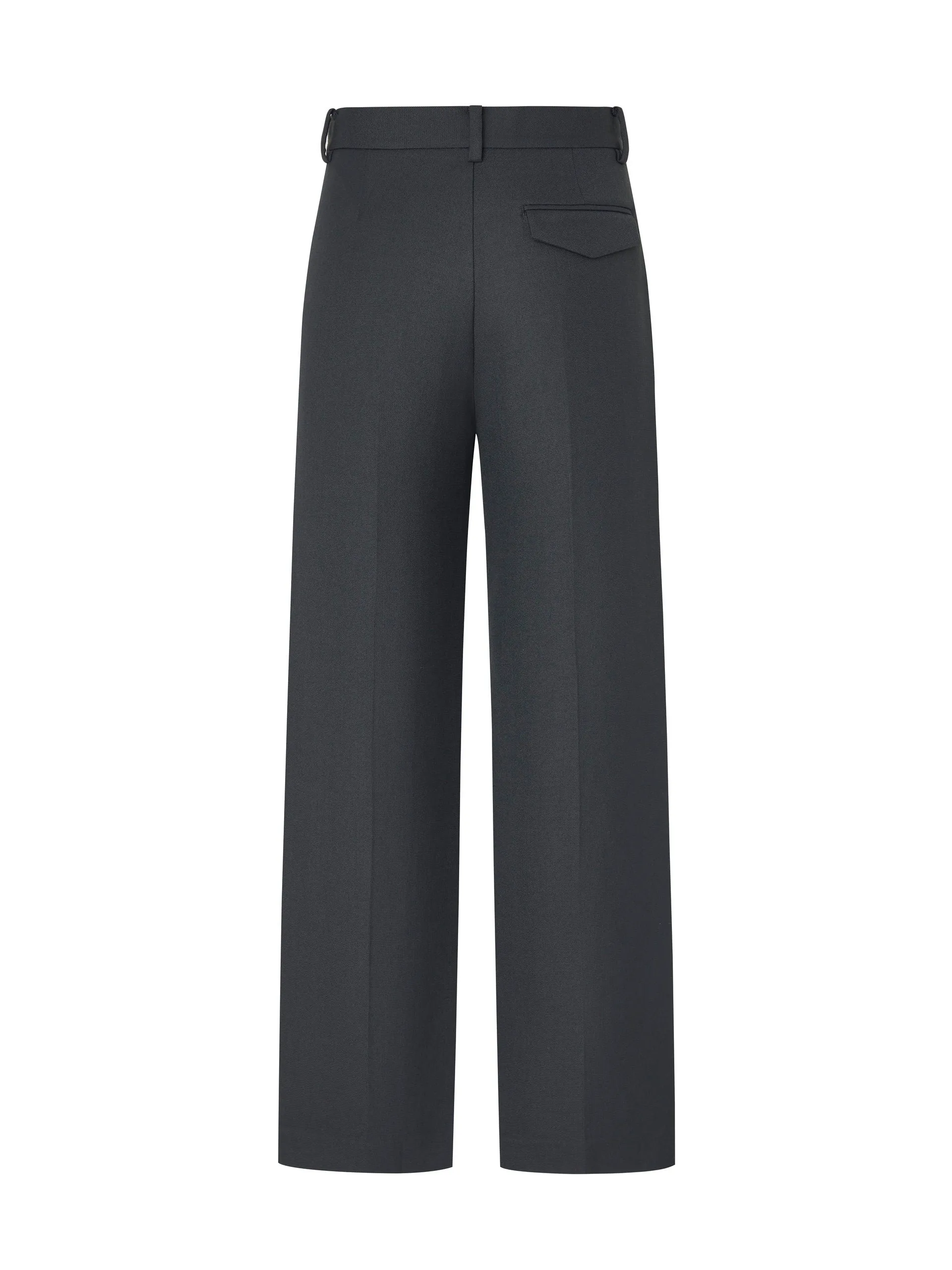 Straight Leg Tailored Trousers