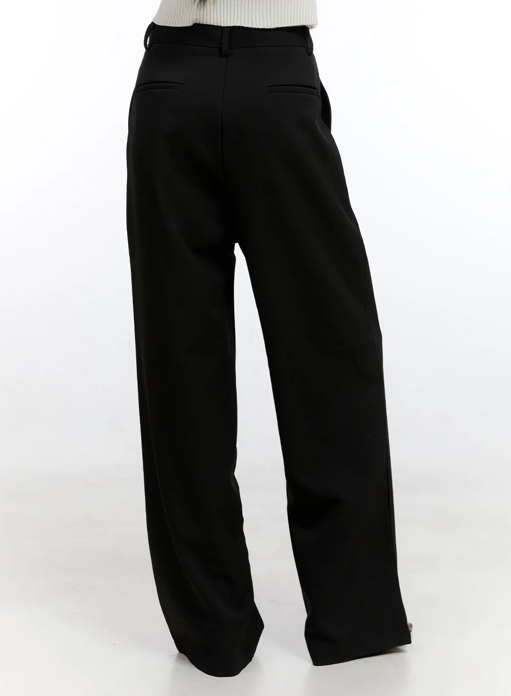 Tailored Pintuck Trousers CN401