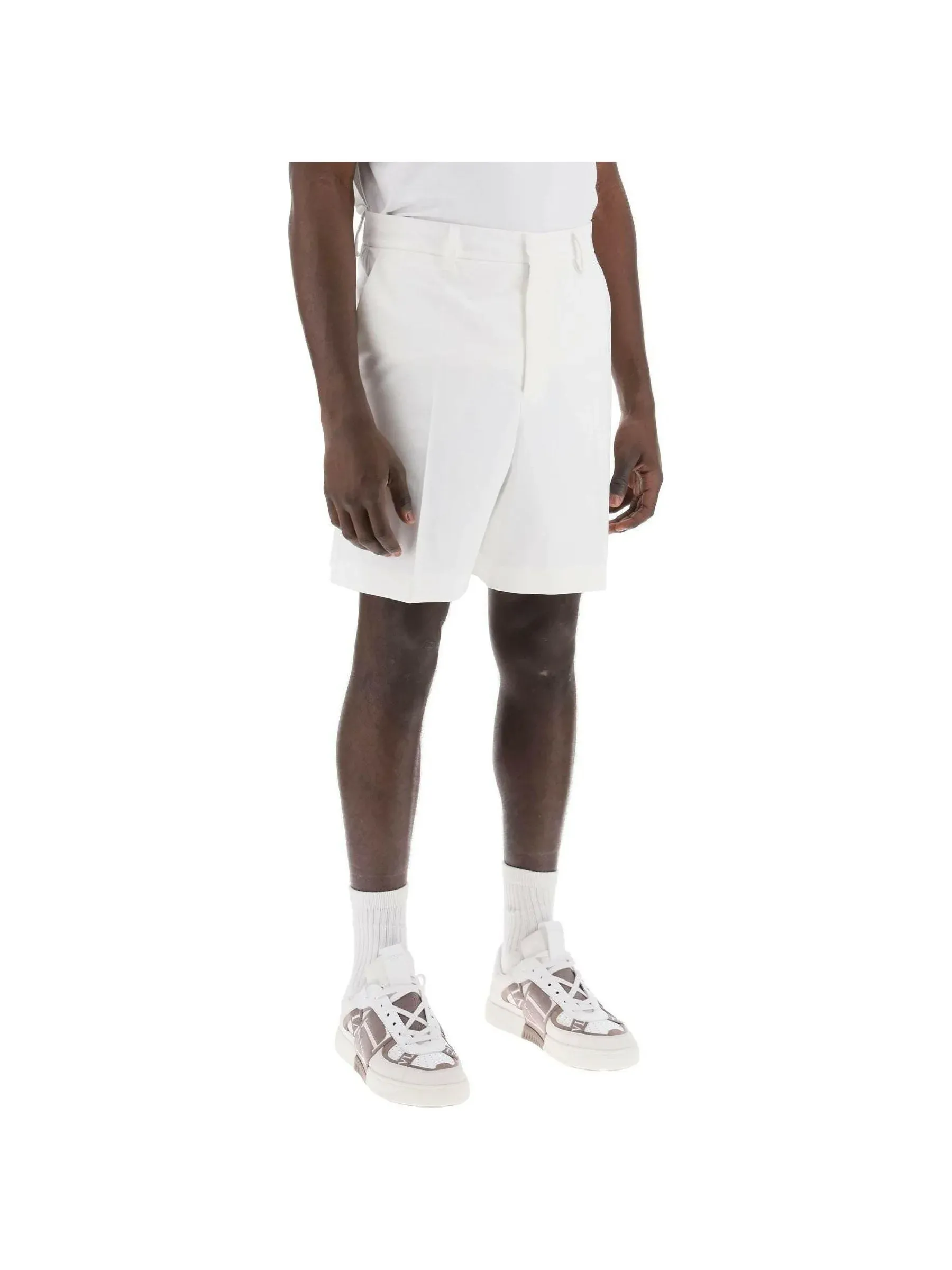 Tailored Poplin Shorts