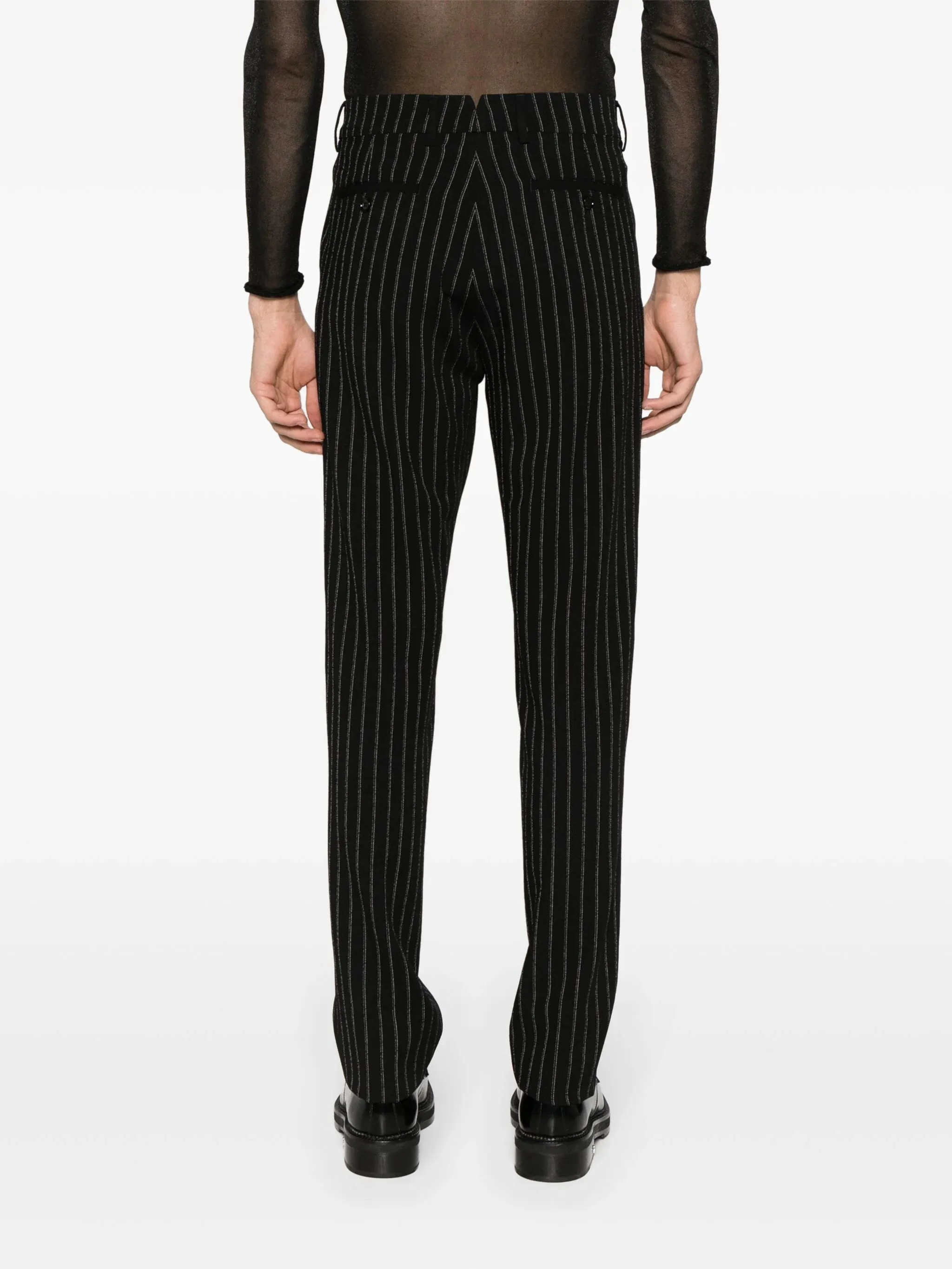 Tailored Virgin Wool Trousers