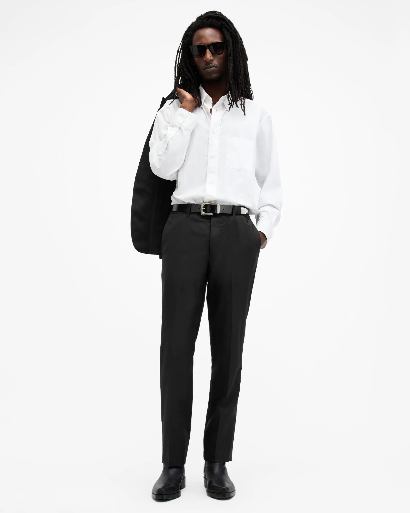 Tisbury Straight Leg Tailored Trousers