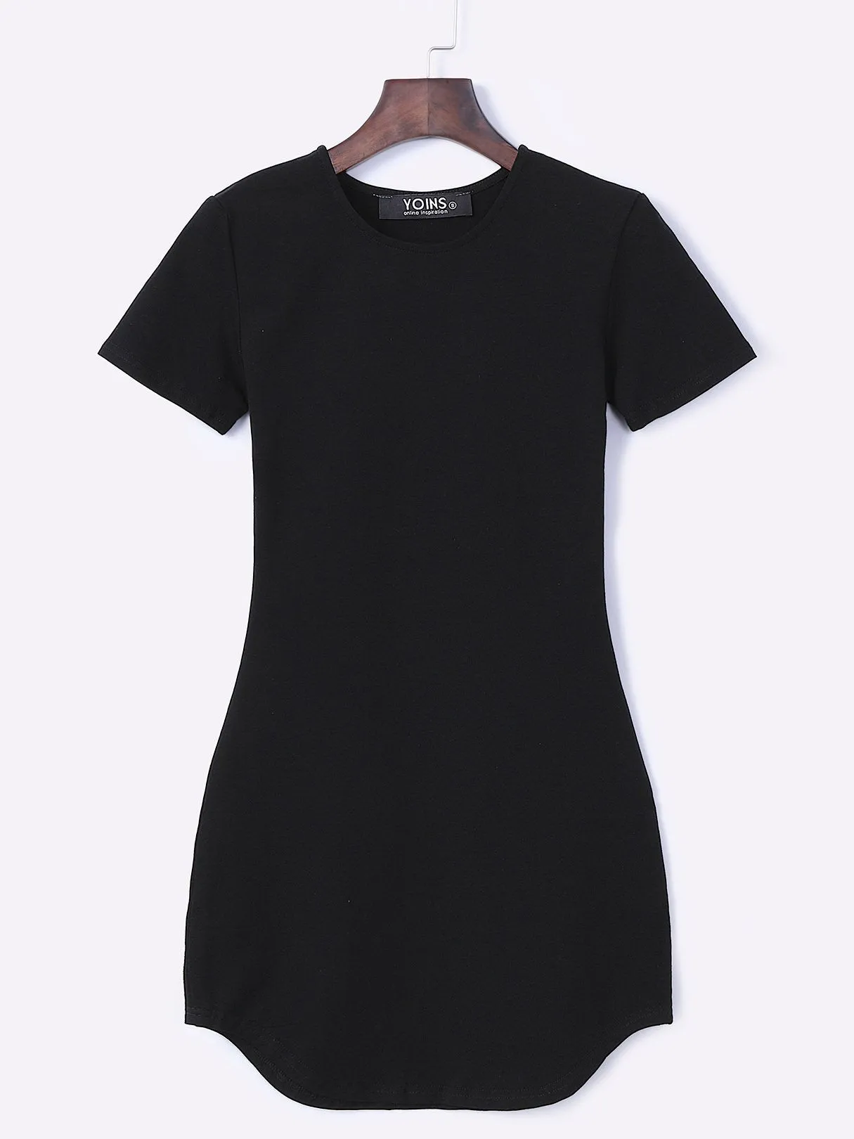 Wholesale Round Neck Short Sleeve Bodycon Dresses