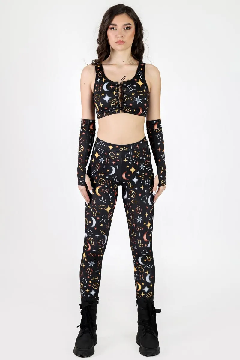 Zodiac Gems Cuffed Pants